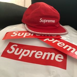 Supreme Worldwide Visor Tape Camp Cap